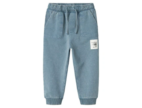 Blå sweatbukser med bindebånd fra Name It 13241247 spring lake 